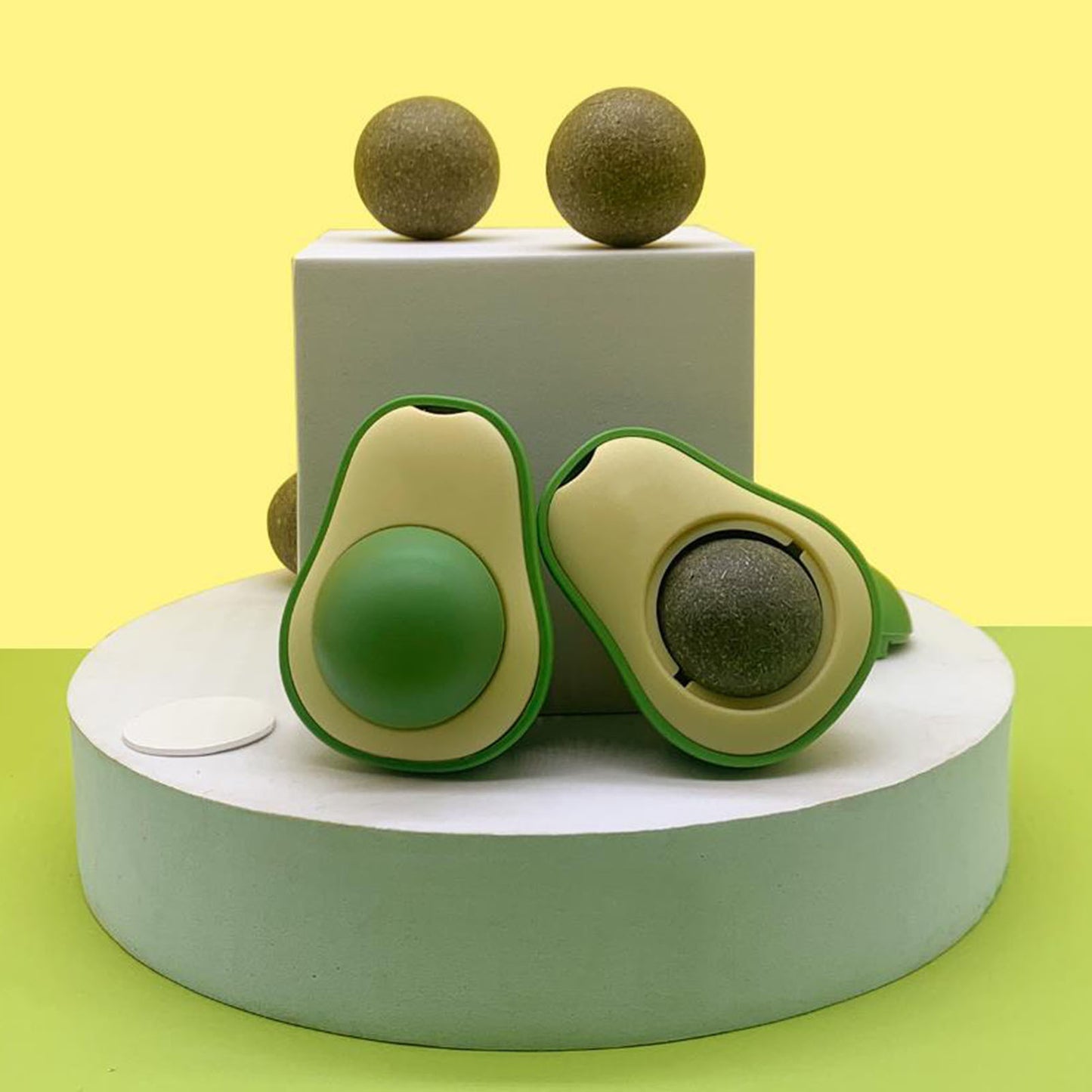 Avocado Katzenminze Spielzeug – Zahnpflege & Spaß