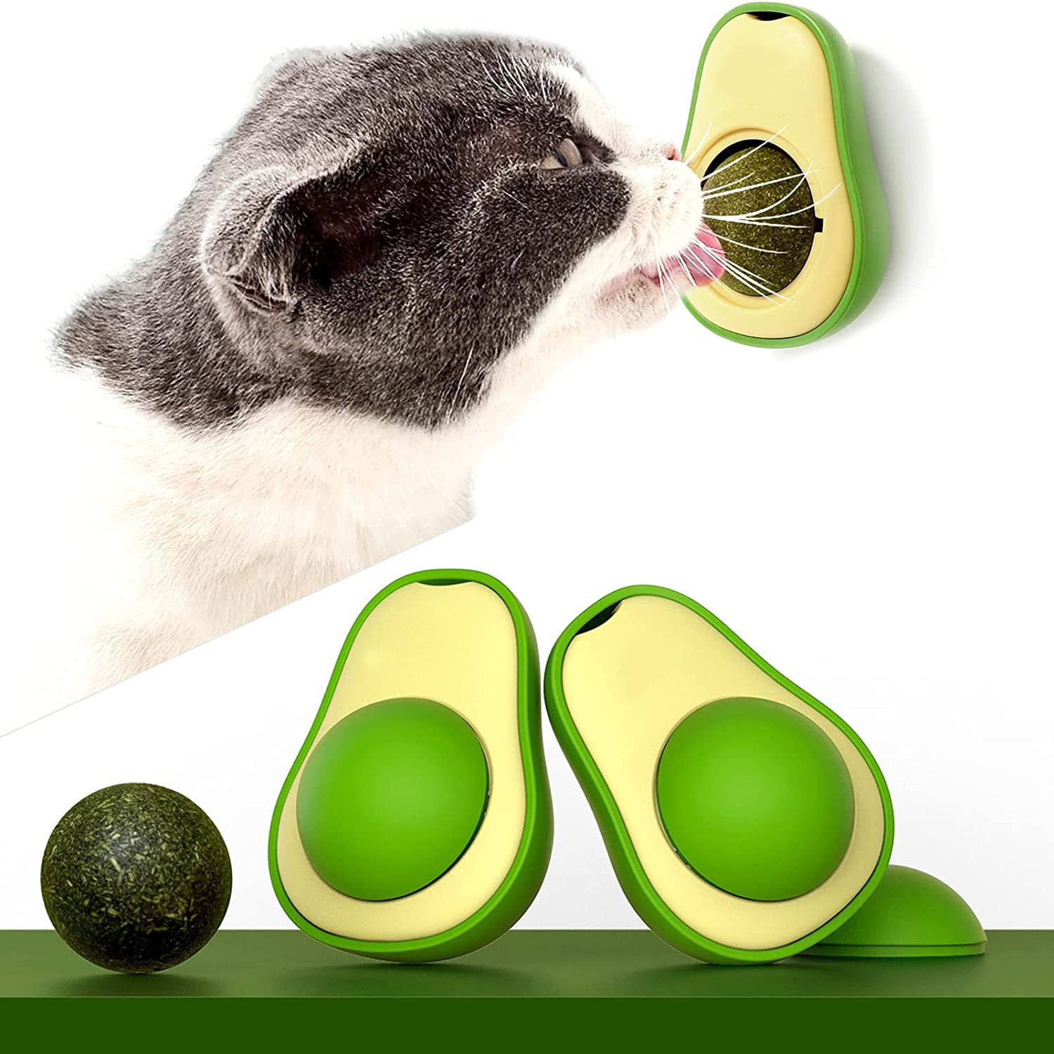 Avocado Katzenminze Spielzeug – Zahnpflege & Spaß
